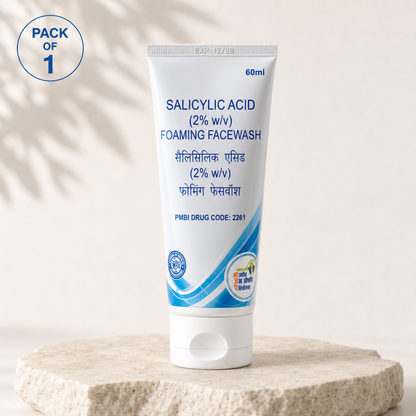 Jan Aushadhi Salicylic Acid 2% w/v Facewash (60 ml)